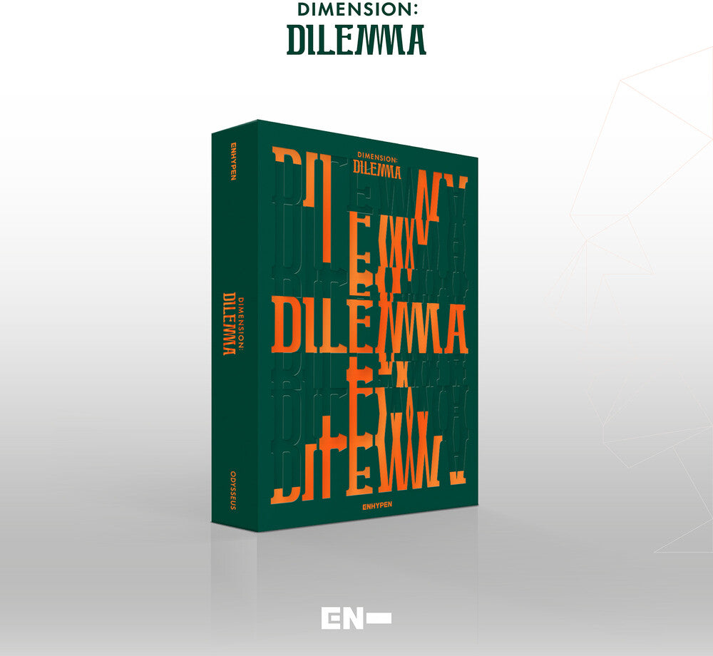 the album cover for ENHYPEN - DIMENSION : DILEMMA [ODYSSEUS version]