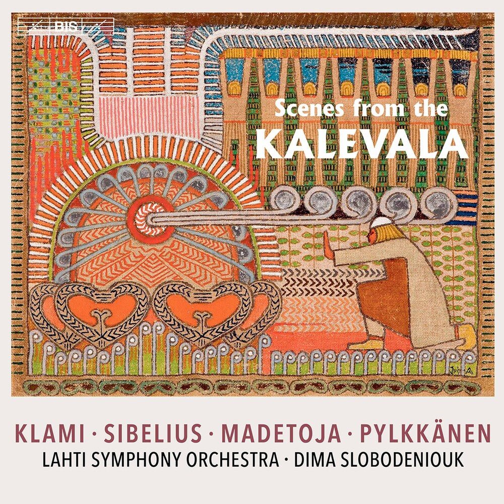 the album cover for Klami / Lahti Symphony Orch / Slobodeniouk - Scenes From The Kalevala (Hybr)