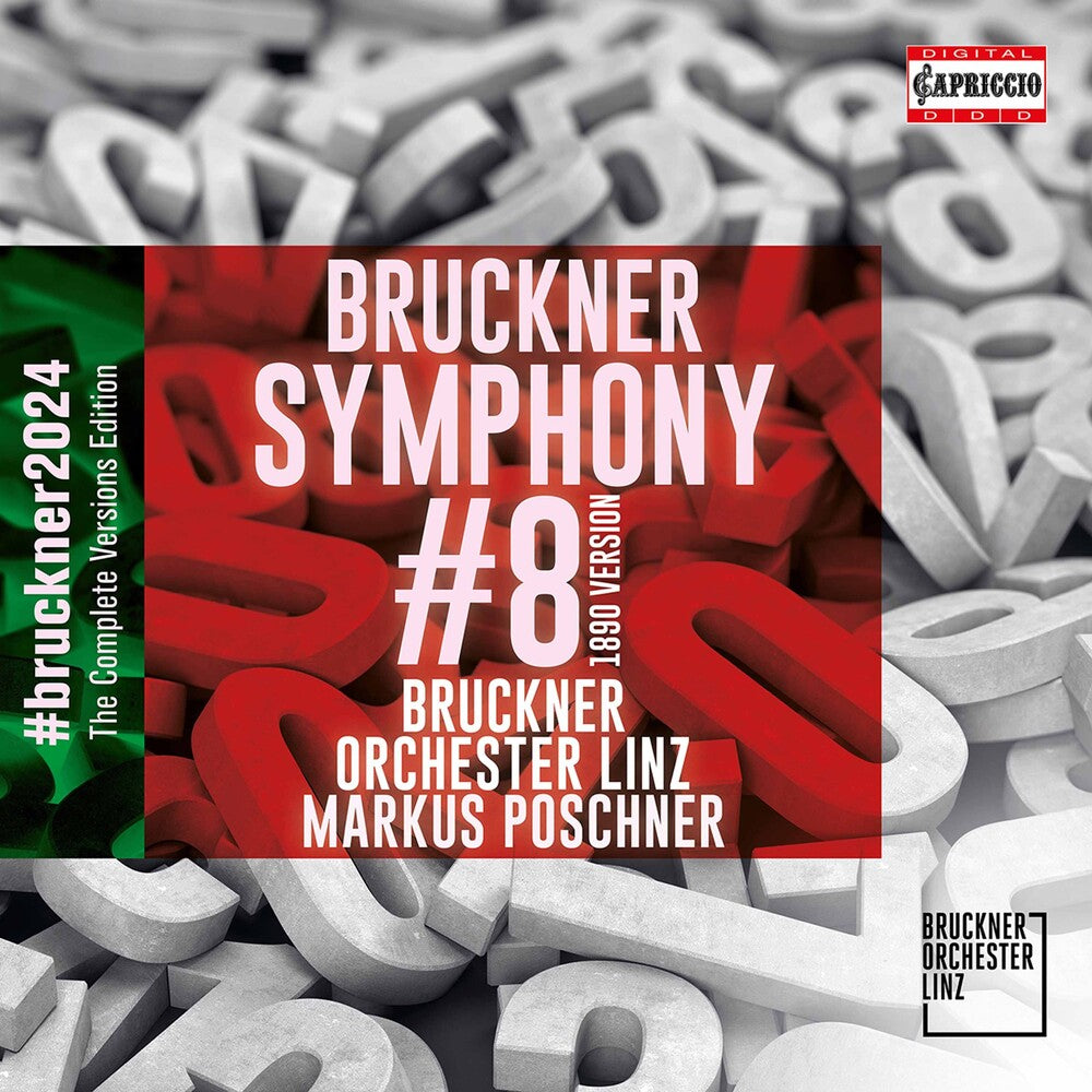 the album cover for Bruckner / Poschner / Bruckner Orchester Linz - Symphony 8 In C Minor