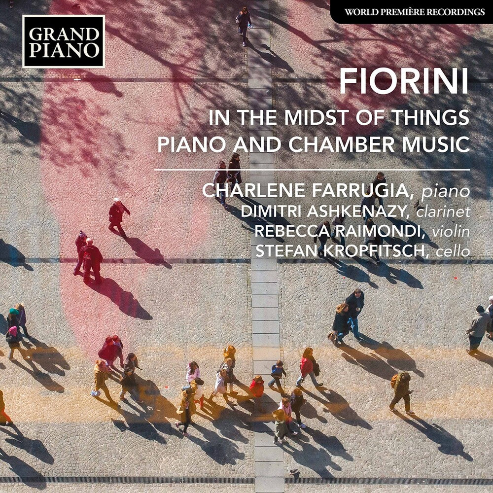 the album cover for Fiorini / Farrugia / Kropfitsch - In The Midst Of Things