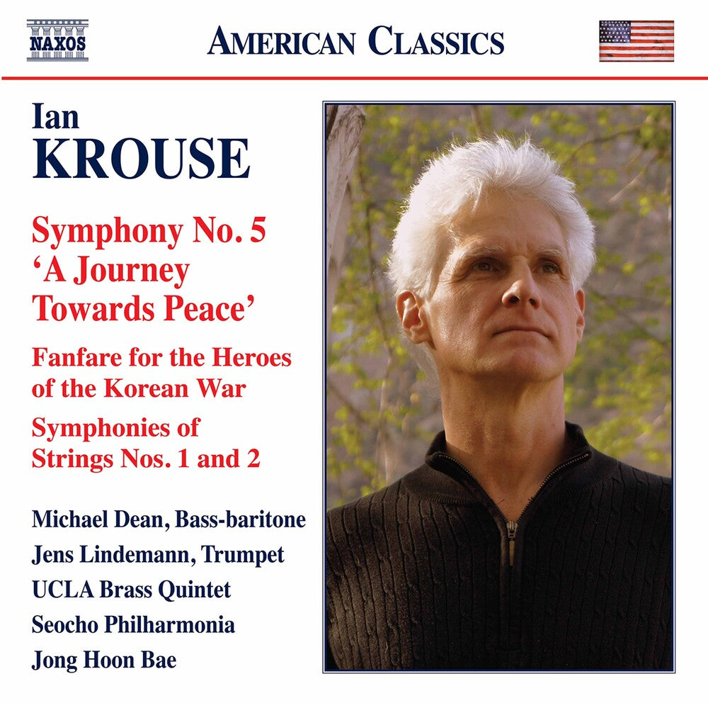 the album cover for Krouse / Ucla Brass Quintet / Bae - Orchestral Works
