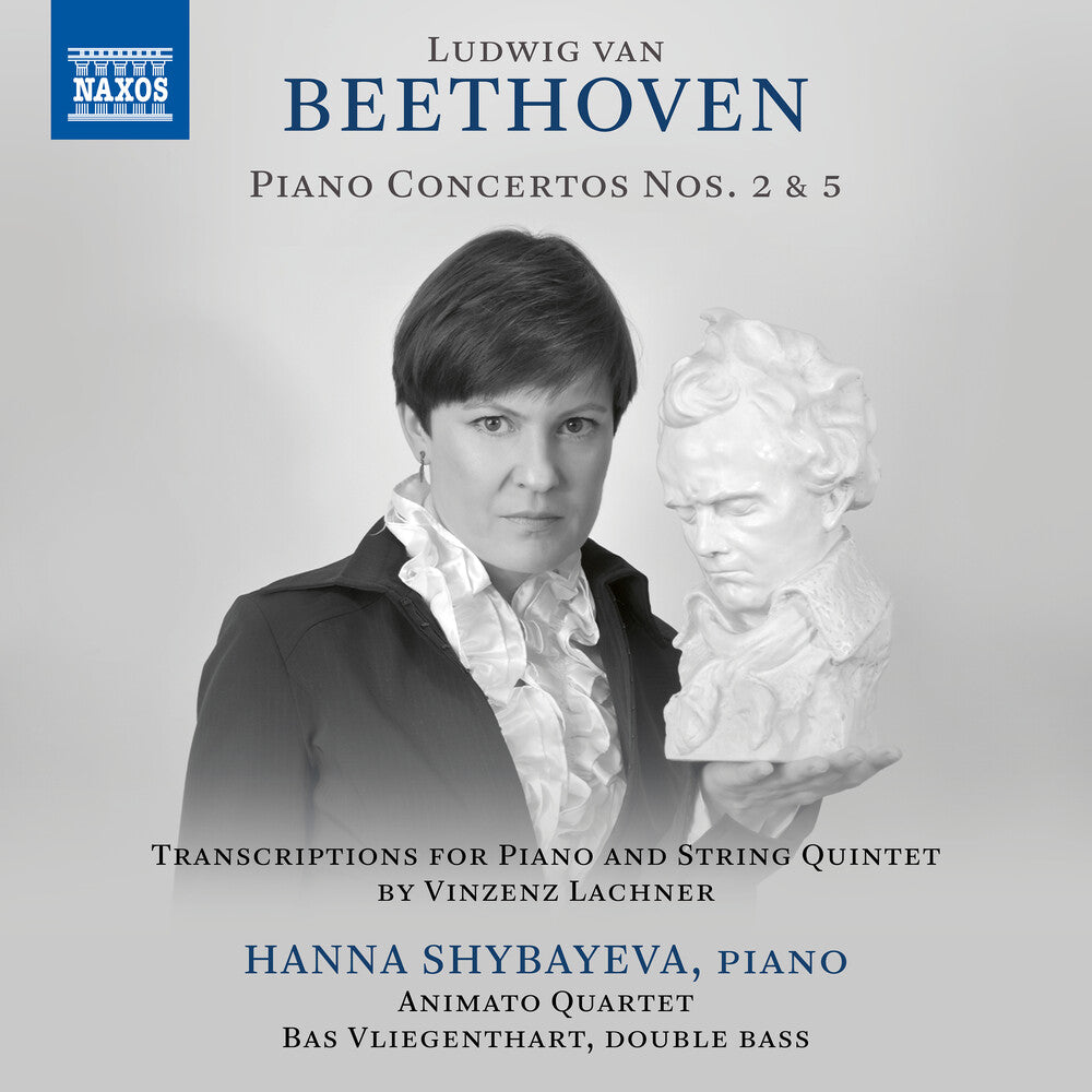 the album cover for Beethoven / Shybayeva / Vliegenthart - Piano Concertos 2 & 5