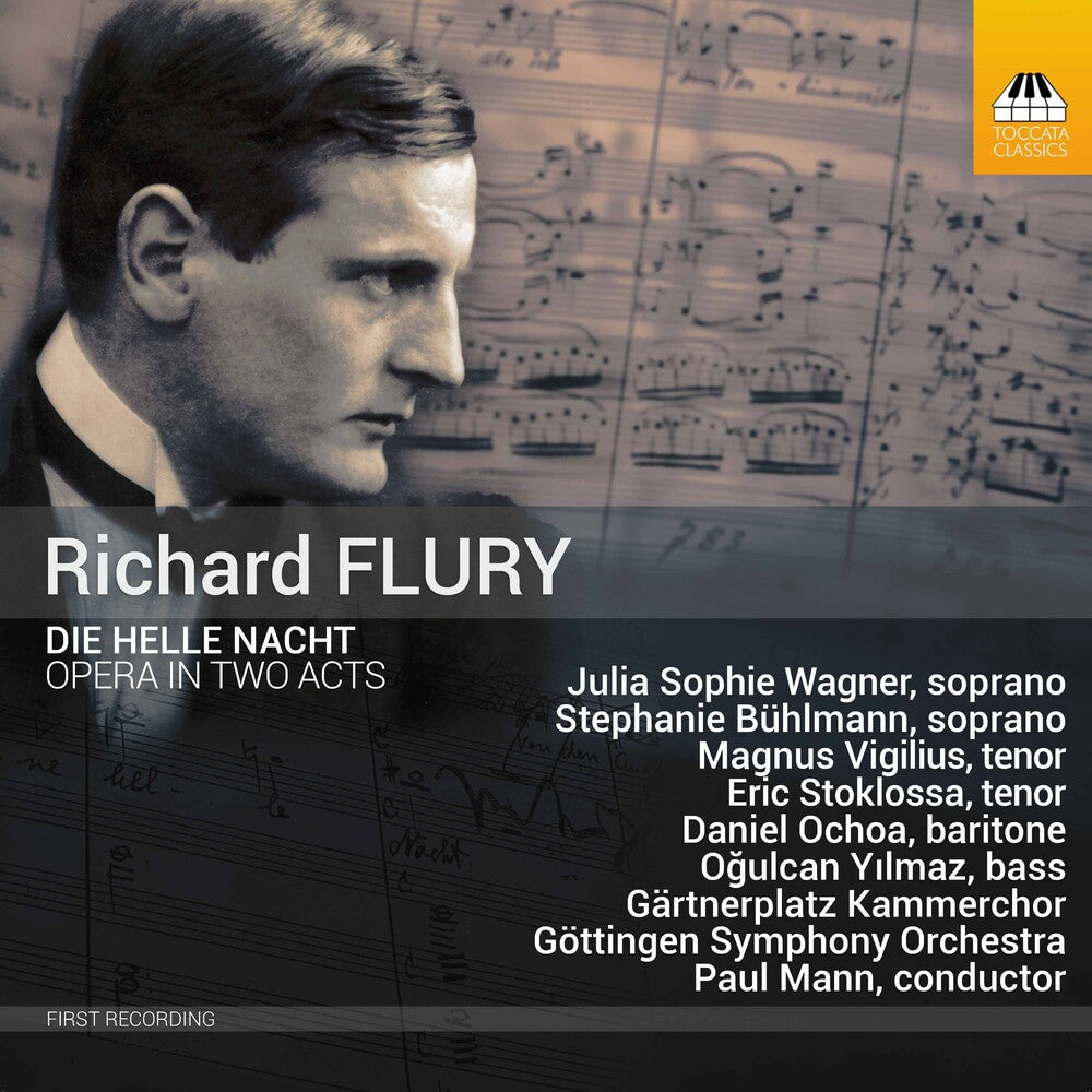 the album cover for Flury / Gartnerplatz Kammerchor / Mann - Die Helle Nacht (2pk)
