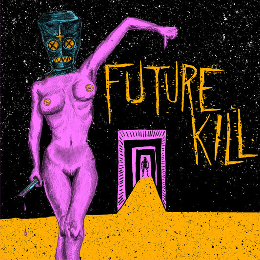 the album cover for Future Kill - Mind Tasters Floor Wasters