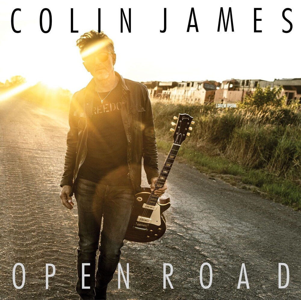 the album cover for Colin James - Open Road