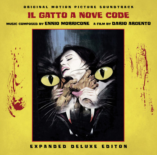 the album cover for Ennio Morricone - Il Gatto A Nove Code: Cat O'nine Tails