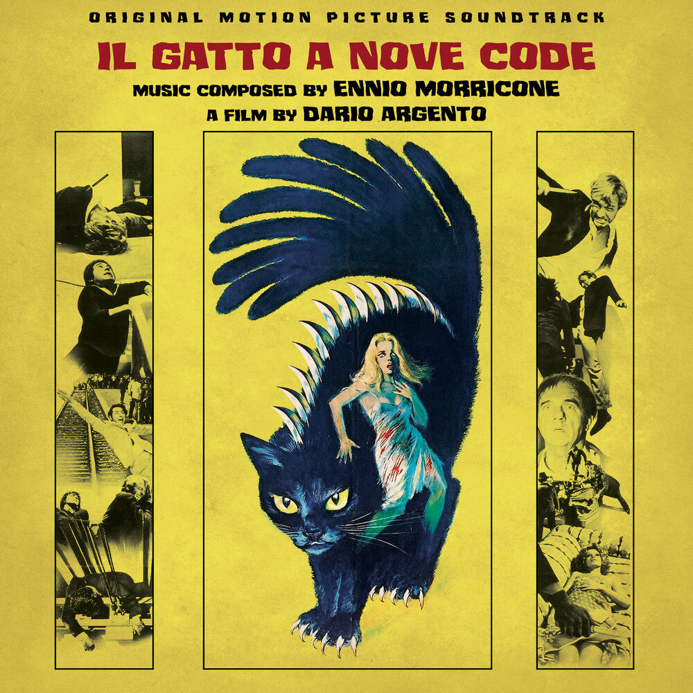 the album cover for Ennio Morricone - Il Gatto A Nove Code: Cat O'nine Tails