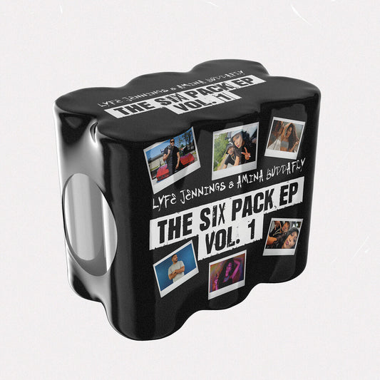 the album cover for Jennings, Lyfe / Buddafly, Amina - The Six Pack EP Vol. 1
