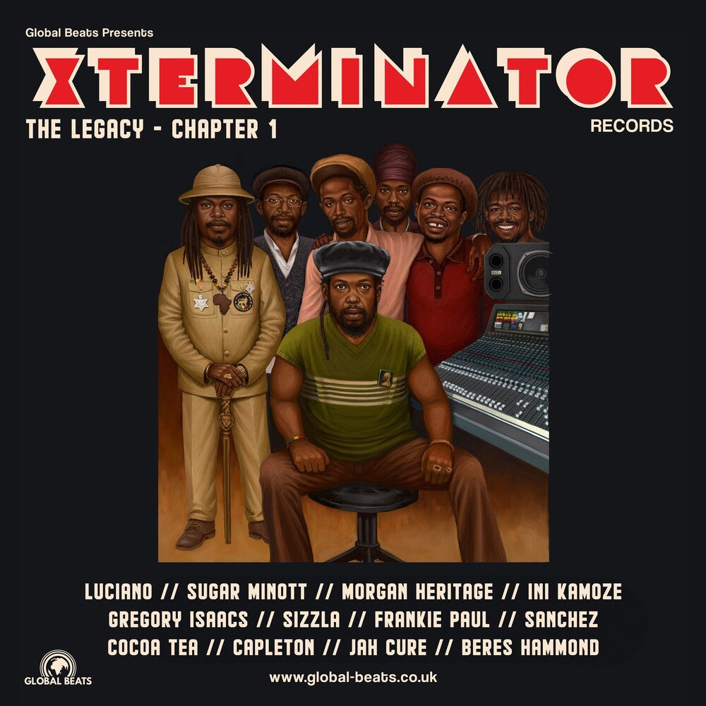 the album cover for Xterminator Records: Legacy-Chapter 1 / Various - Xterminator Records: Legacy-Chapter 1 / Various