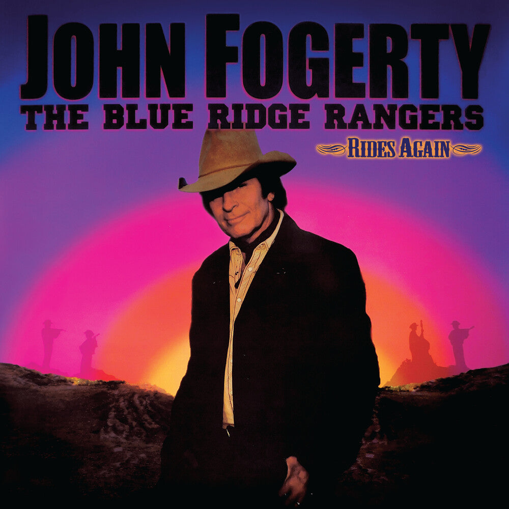 the album cover for John Fogerty - The Blue Ridge Rangers Rides Again