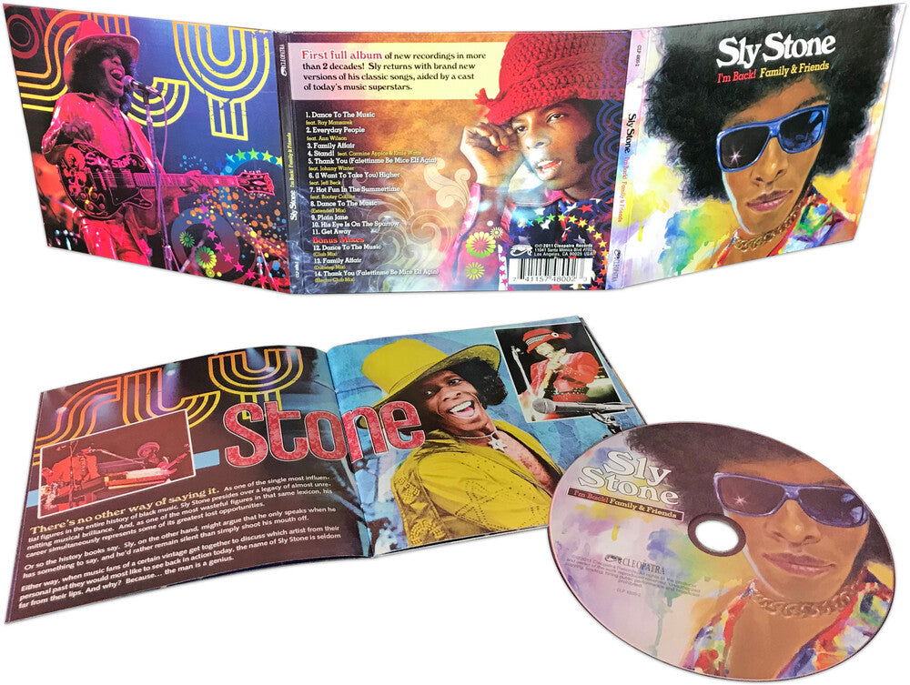 the album cover for Various Artists - I'm Back! Family & Friends / Various