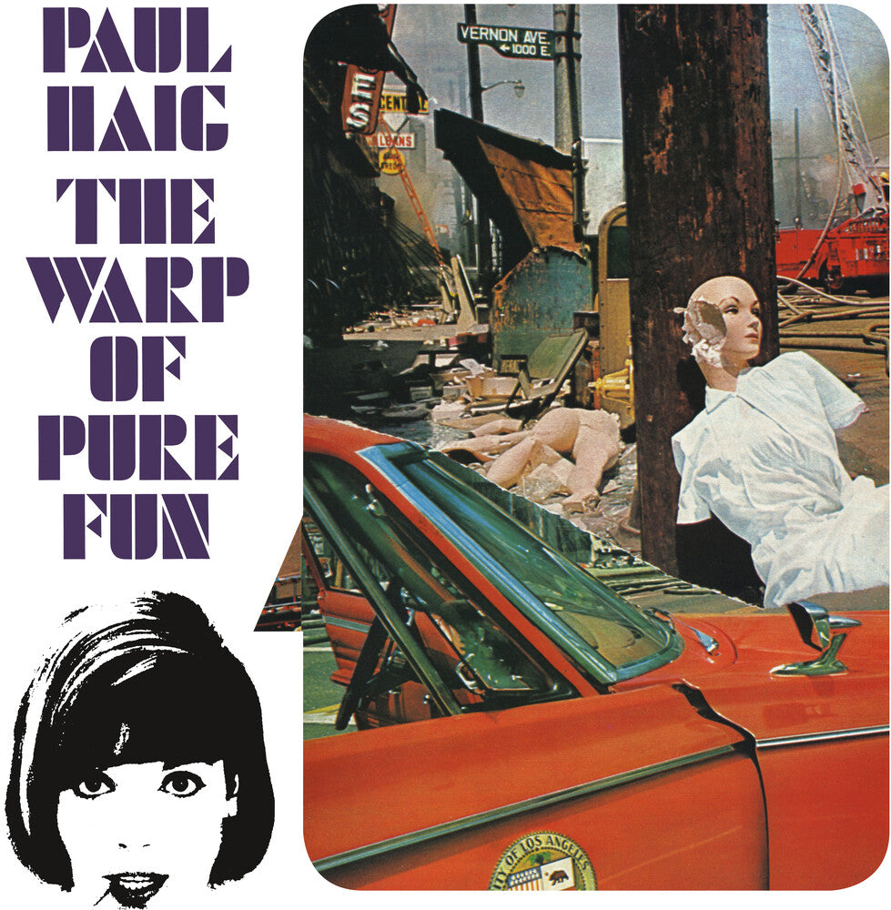the album cover for Paul Haig - The Warp Of Pure Fun