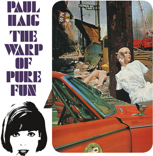 the album cover for Paul Haig - The Warp Of Pure Fun