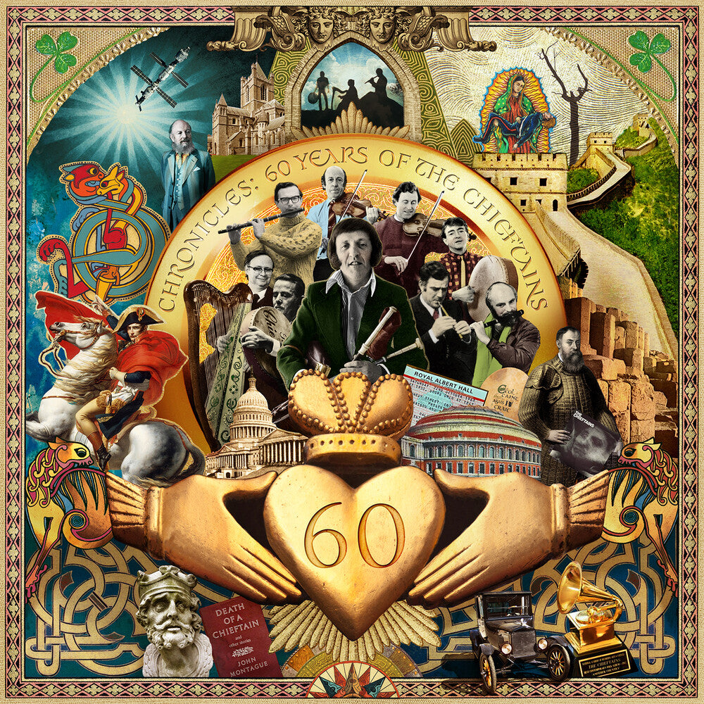 the album cover for The Chieftains - Chronicles: 60 Years of The Chieftains [2 CD/DVD]