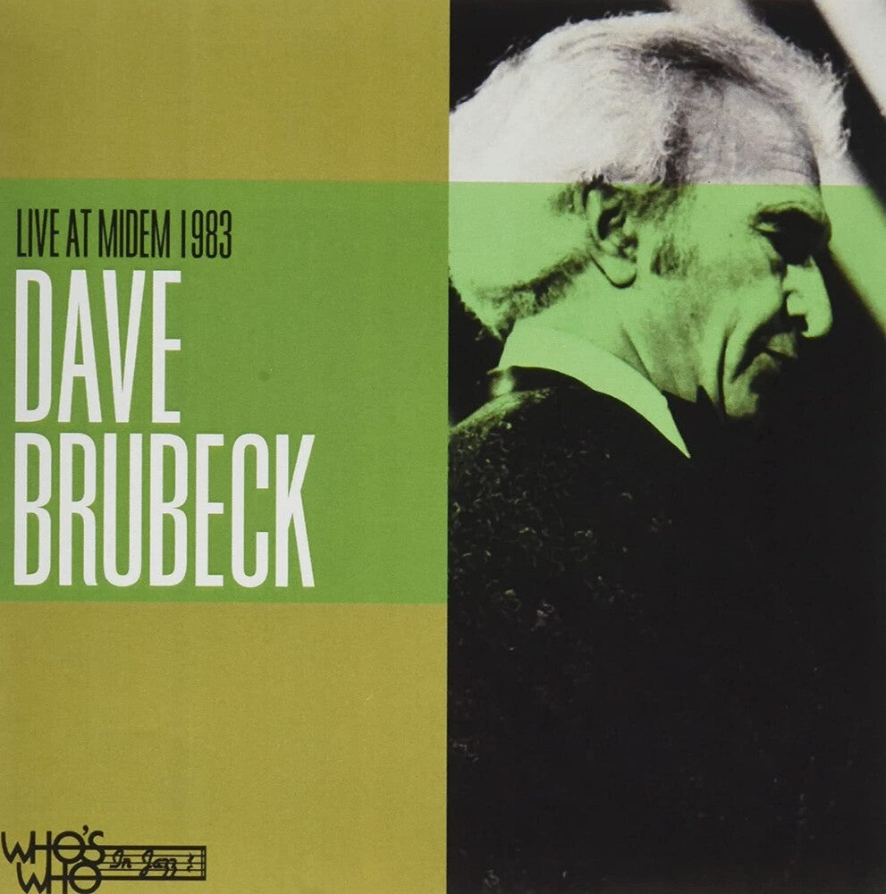 the album cover for The Dave Brubeck Quartet - Live at Midem 1983