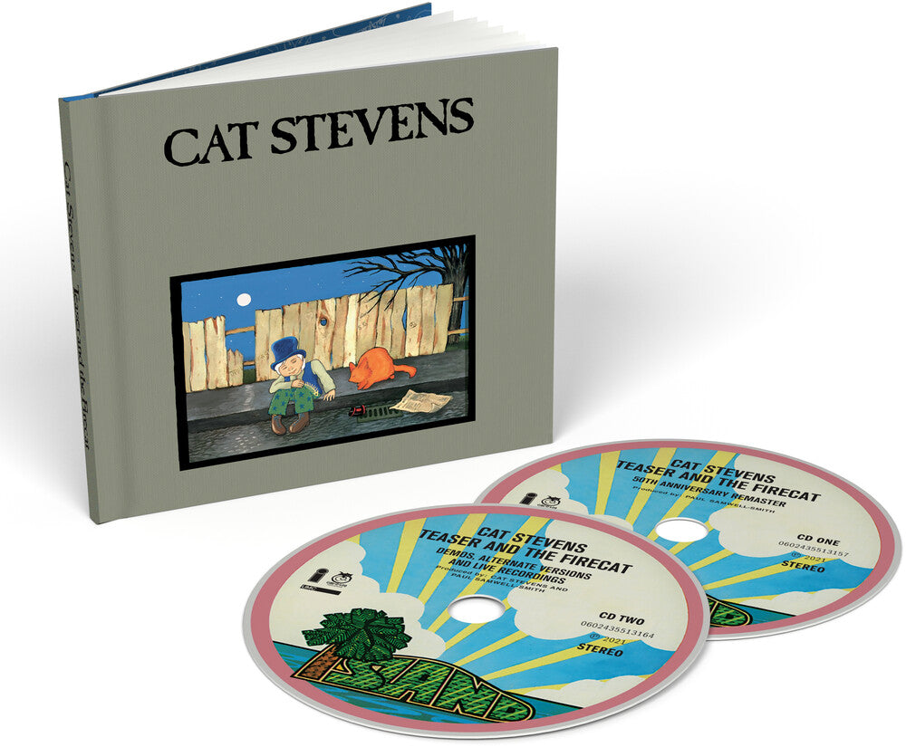 the album cover for Yusuf / Cat Stevens - Teaser And The Firecat: 50th Anniversary [Deluxe 2CD]