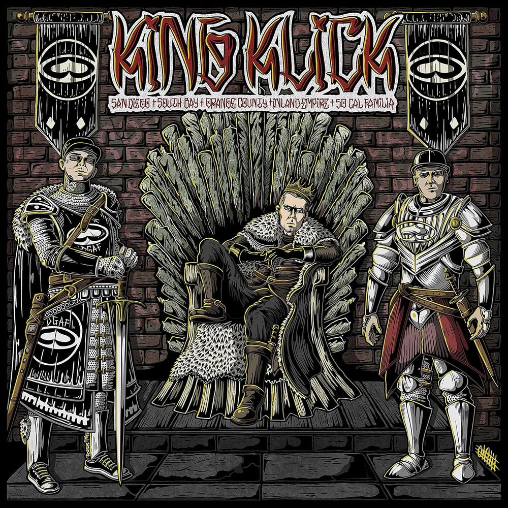 the album cover for King Klick - King Klick