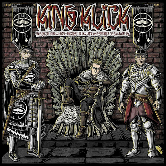 the album cover for King Klick - King Klick