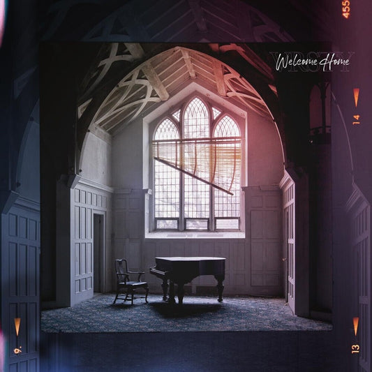 the album cover for VRSTY - Welcome Home