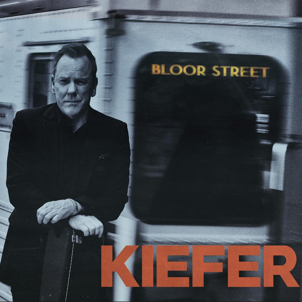 the album cover for Kiefer Sutherland - Bloor Street [Black LP]