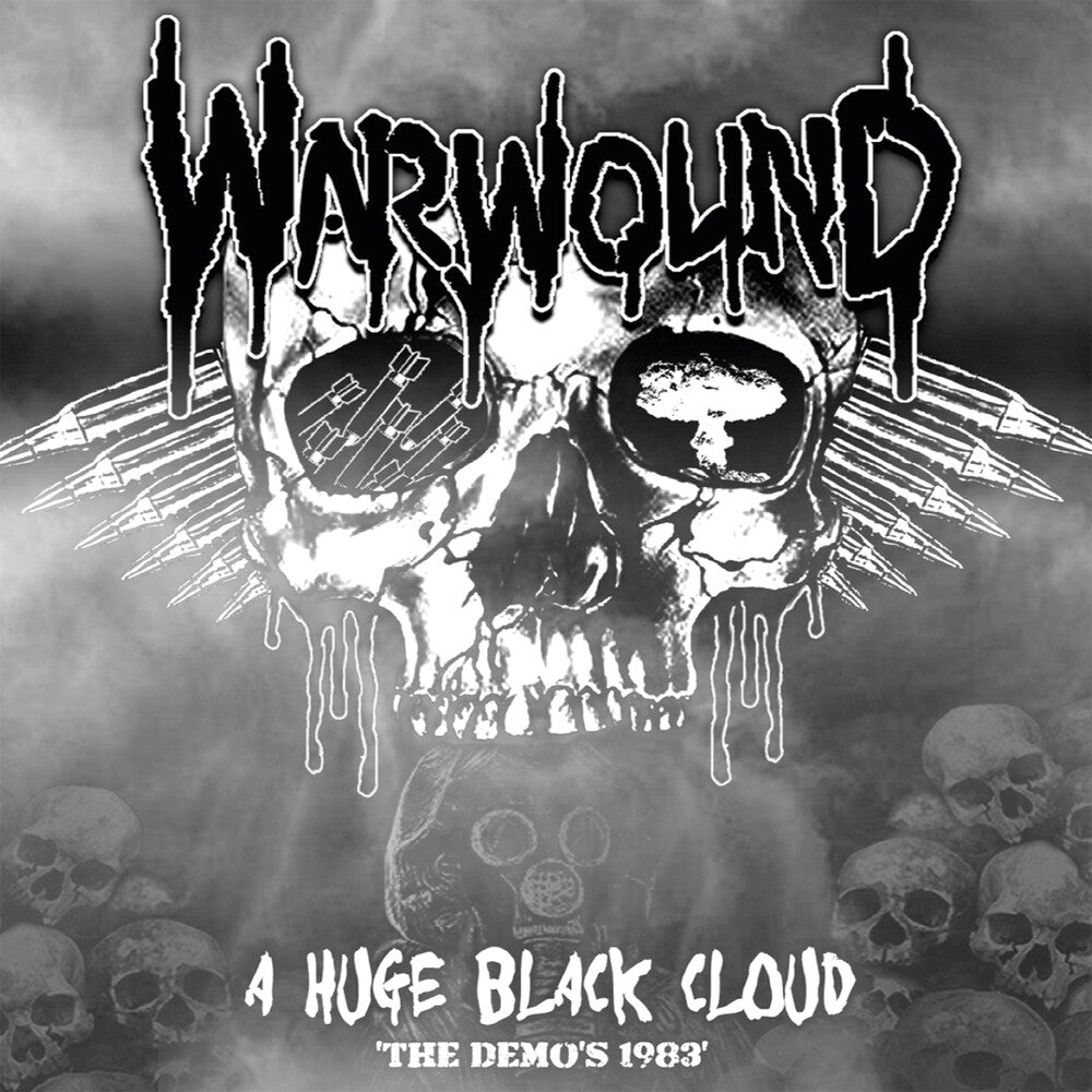 the album cover for Warwound - Huge Black Cloud [Clear Vinyl] (Uk)