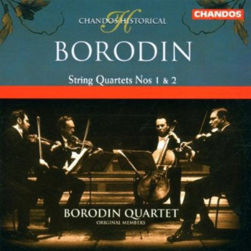 the album cover for Borodin String Quartet - String Quartets 1 & 2