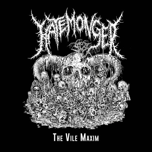 the album cover for Hatemonger - Vile Maxim (Ep) (Uk)