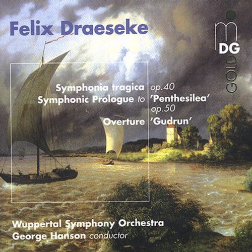 the album cover for F. Draeseke - Sinfonia Tragica Op 40 / Overture Gudrun