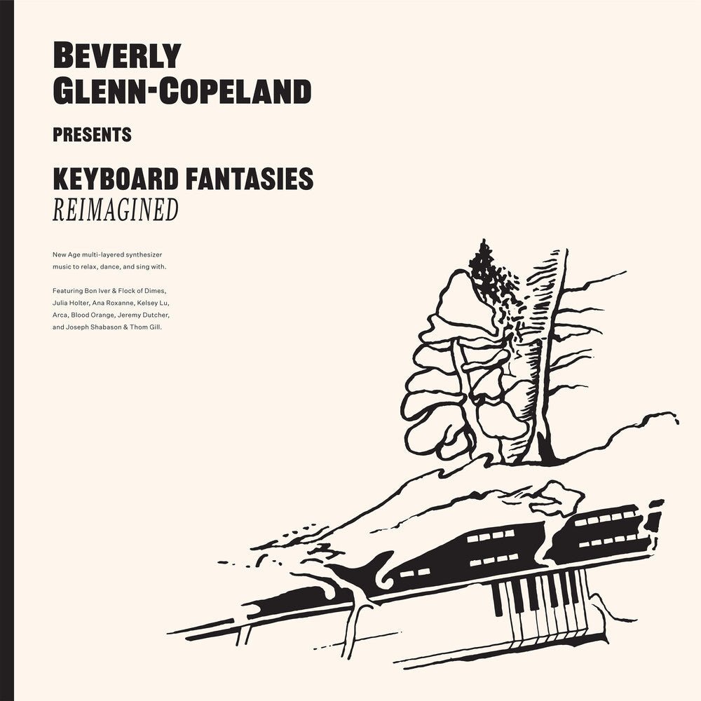 the album cover for Beverly Glenn-Copeland - Keyboard Fantasies Reimagined