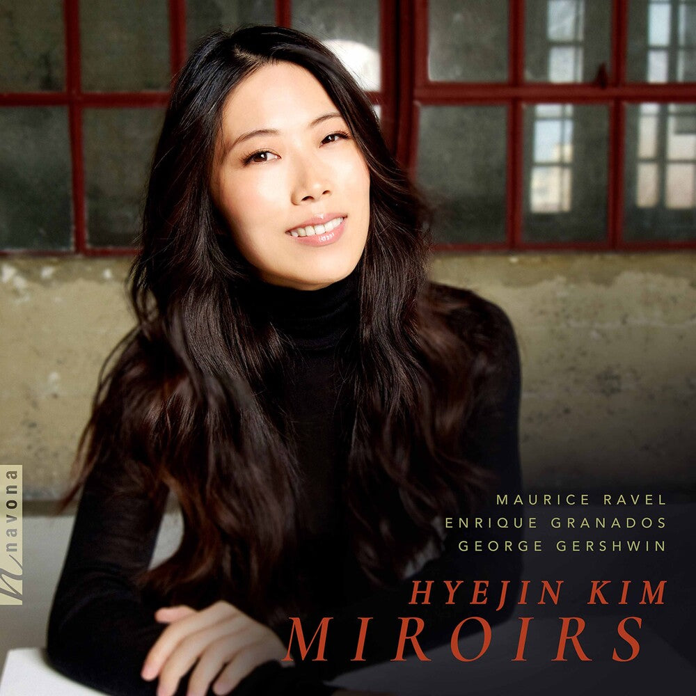 the album cover for Gershwin / Hyejin - Miroirs