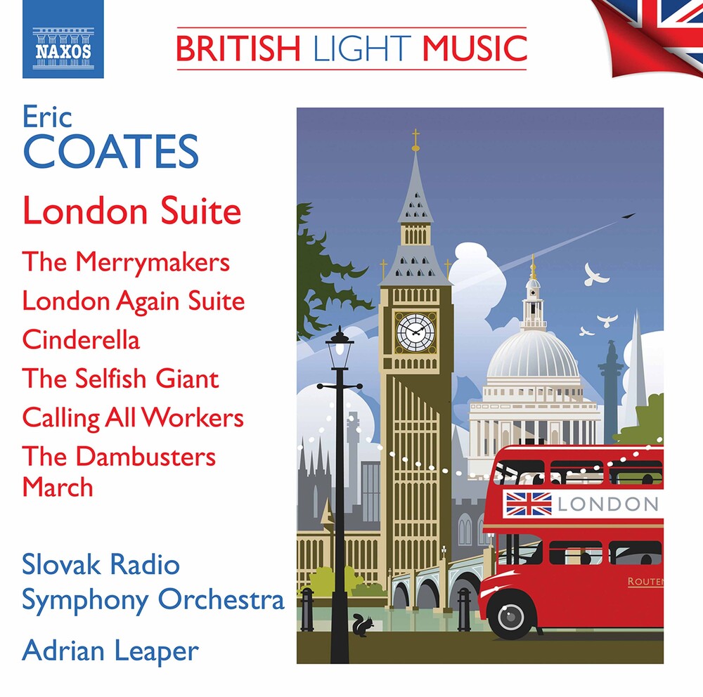 the album cover for Coates / Slovak Radio Symphony Orch - Orchestral Works