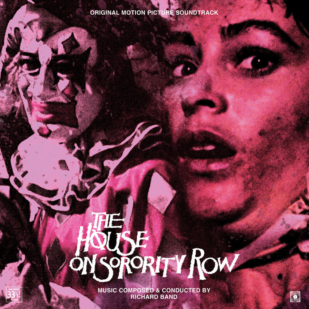 the album cover for Richard Band - The House On Sorority Row