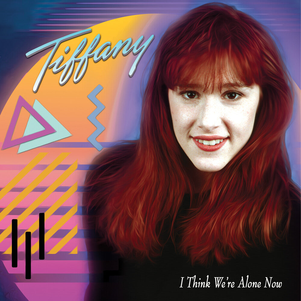 the album cover for Tiffany - I Think We're Alone Now