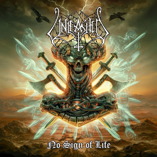 the album cover for Unleashed - No Sign Of Life
