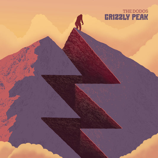 the album cover for The Dodos - Grizzly Peak [Light Pink LP]