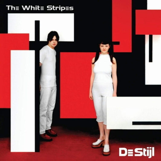 the album cover for The White Stripes - De Stijl (Ita)