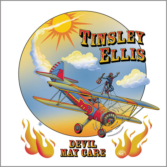 the album cover for Tinsley Ellis - Devil May Care
