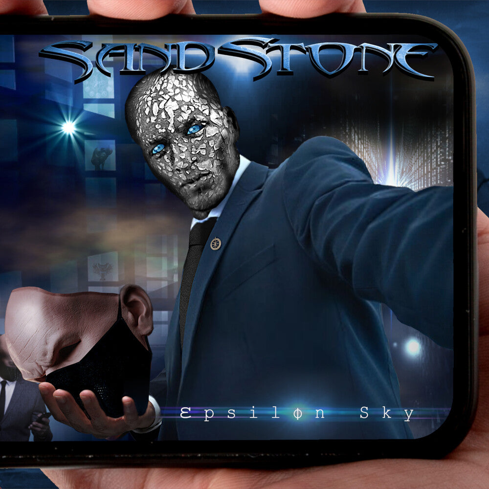 the album cover for Sandstone - Epsilon Sky