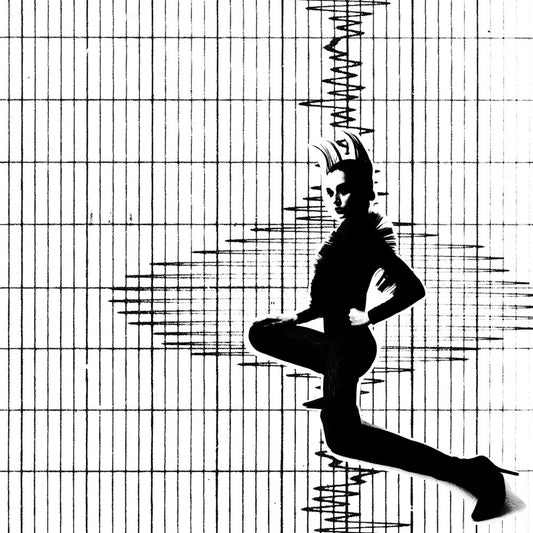 Poppy - Flux [Indie Exclusive Black Inside Transparent Electric Blue LP]