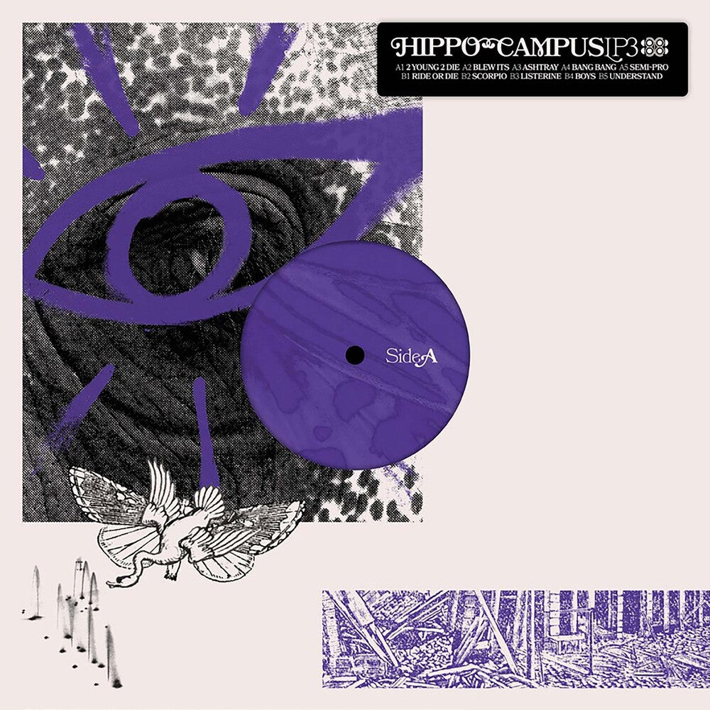 the album cover for Hippo Campus - LP3 [Black LP]