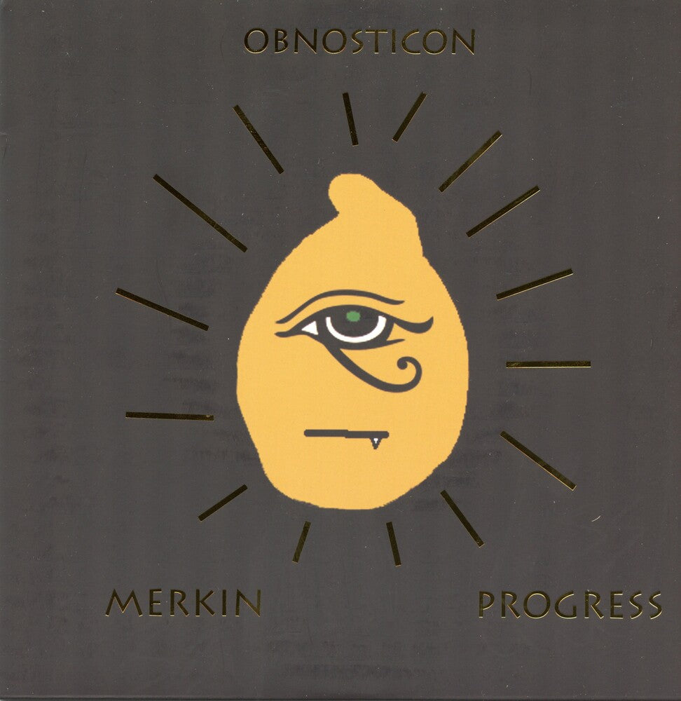 the album cover for Obnosticon - Merkin Progress