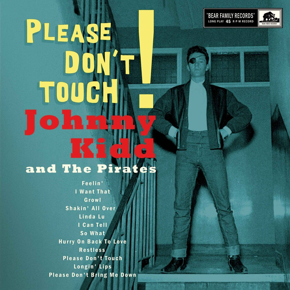 the album cover for Johnny Kidd & The Pirates - Please Don't Touch!