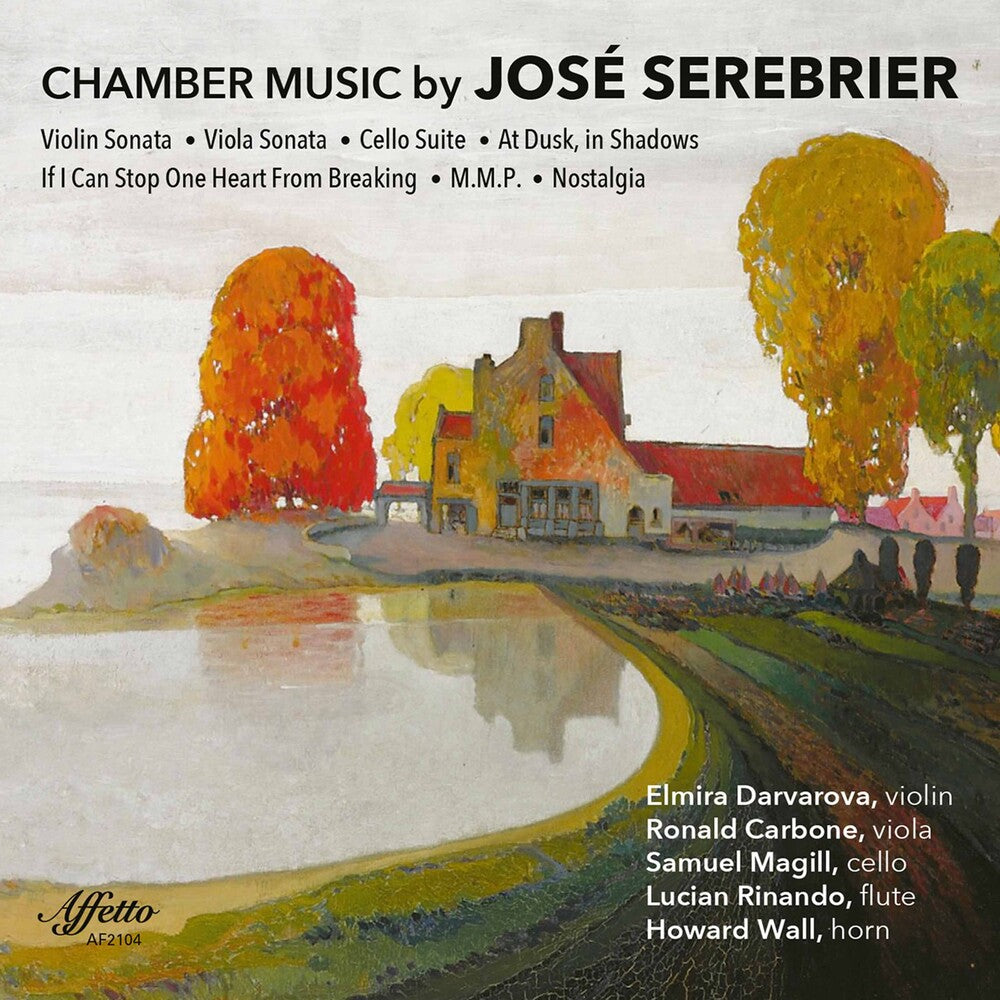 the album cover for Serebrier / Darvarova / Wall - Chamber Music