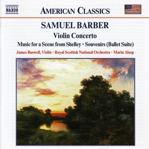 the album cover for James Buswell - Violin Concerto