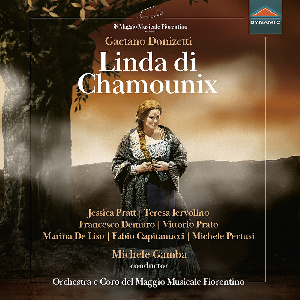 the album cover for Donizetti / Gamba - Linda Di Chamounix
