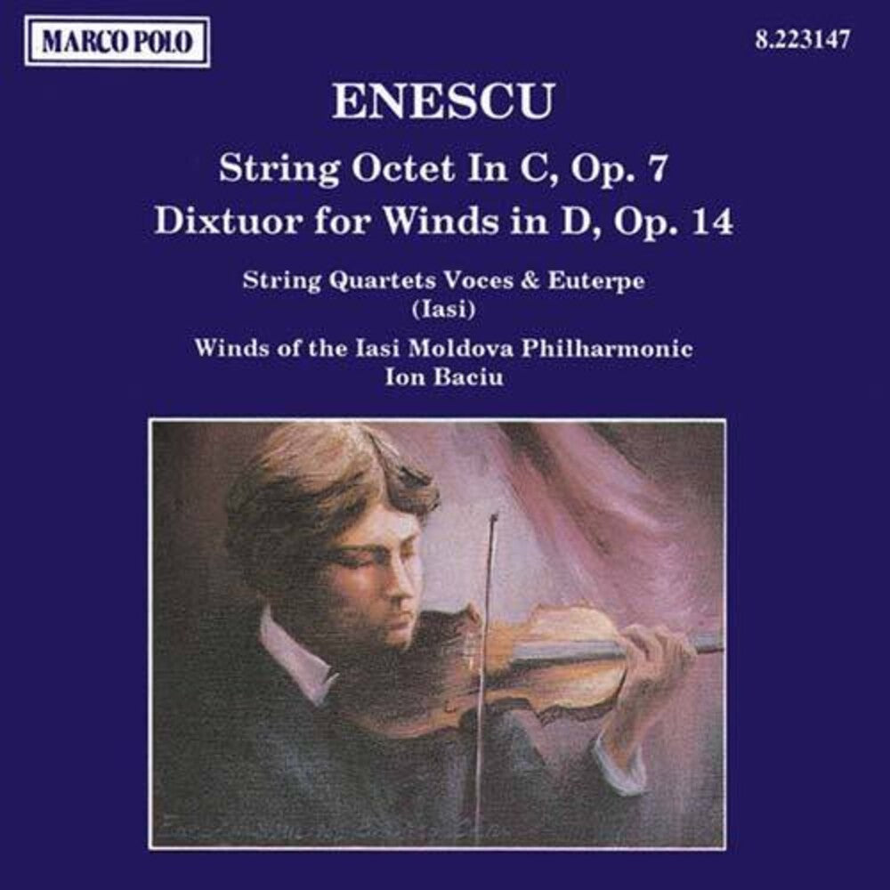 the album cover for Enescu / Baciu / String Quartet Voces & Euterpe - String Octet / Dixtuor For Winds