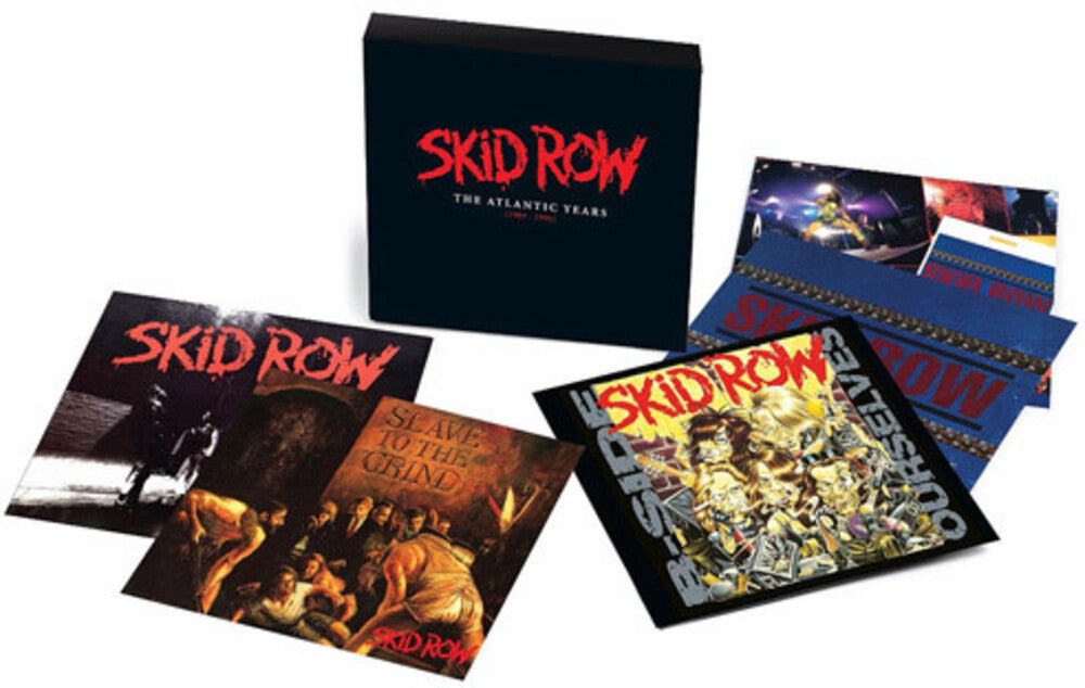 the album cover for Skid Row - The Atlantic Years (1989 - 1996) [CD Box Set]