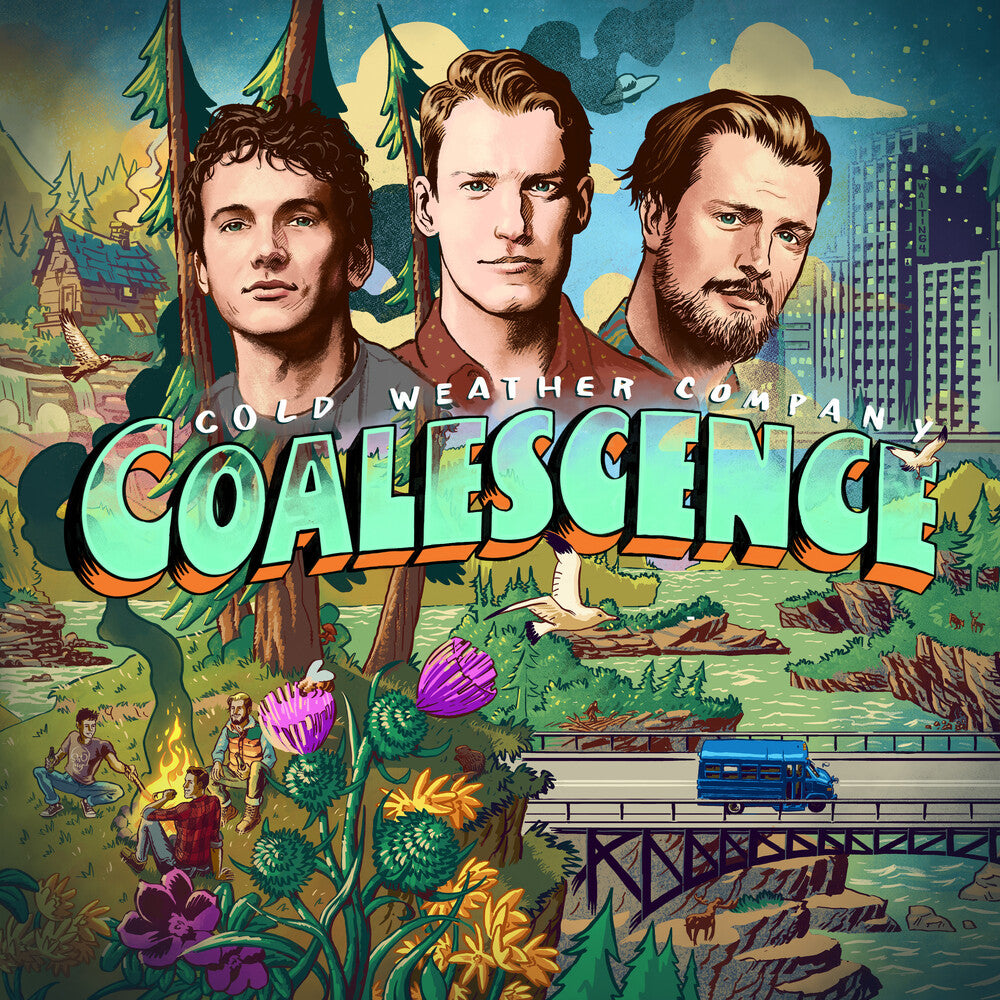 the album cover for Cold Weather Company - Coalescence