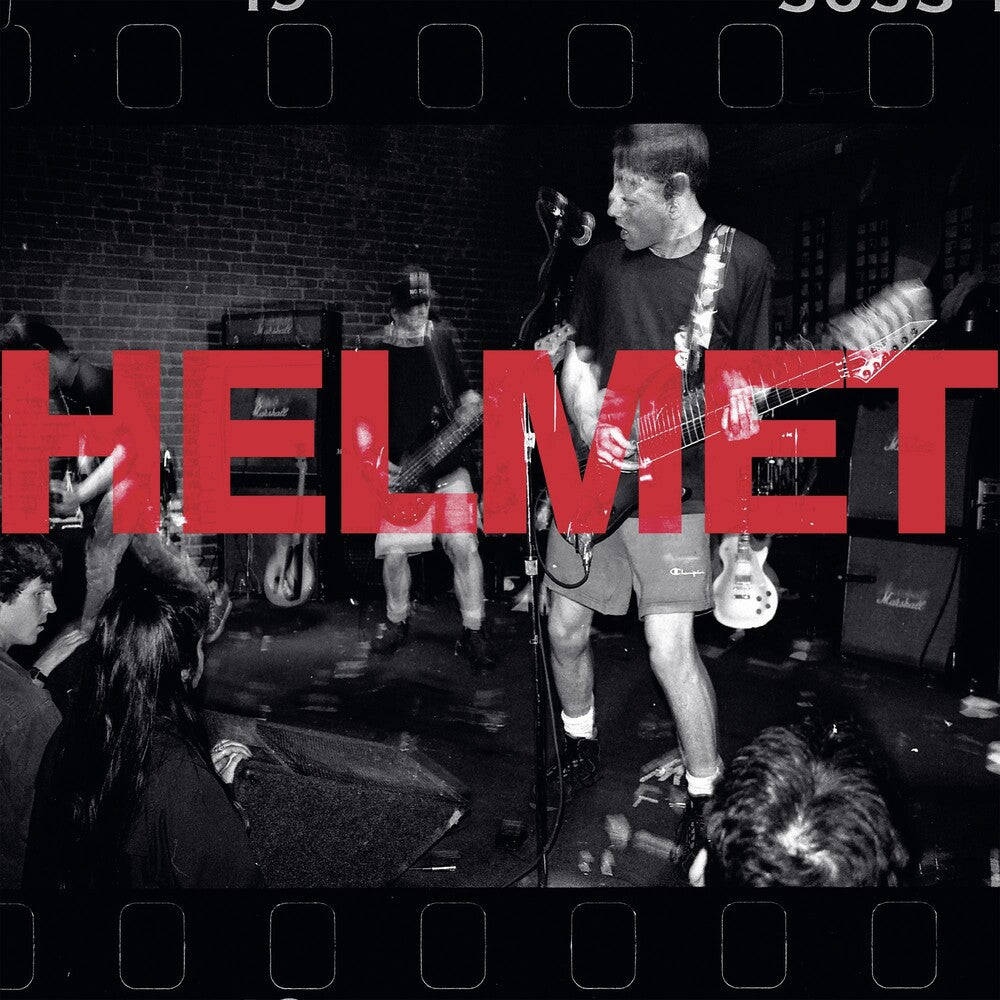 the album cover for Helmet - Live And Rare