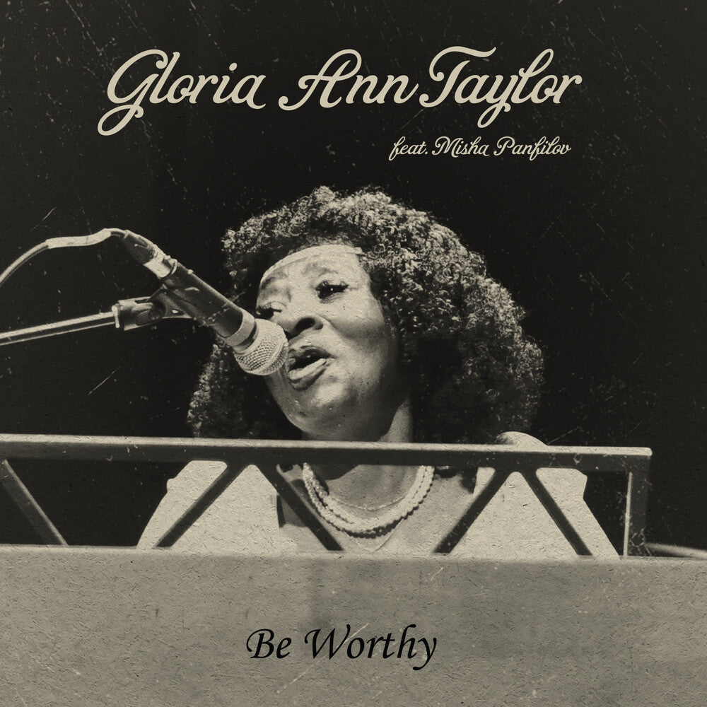 the album cover for Gloria Ann Taylor - Be Worthy